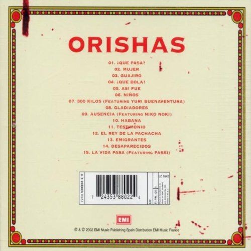 ORISHAS - EMIGRANTE  (Cd)