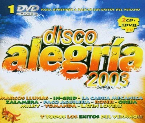 DISCO ALEGRIA 2003 - VARIOS  (2Cd+Dvd)