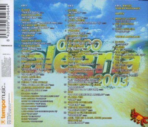 DISCO ALEGRIA 2003 - VARIOS  (2Cd+Dvd)
