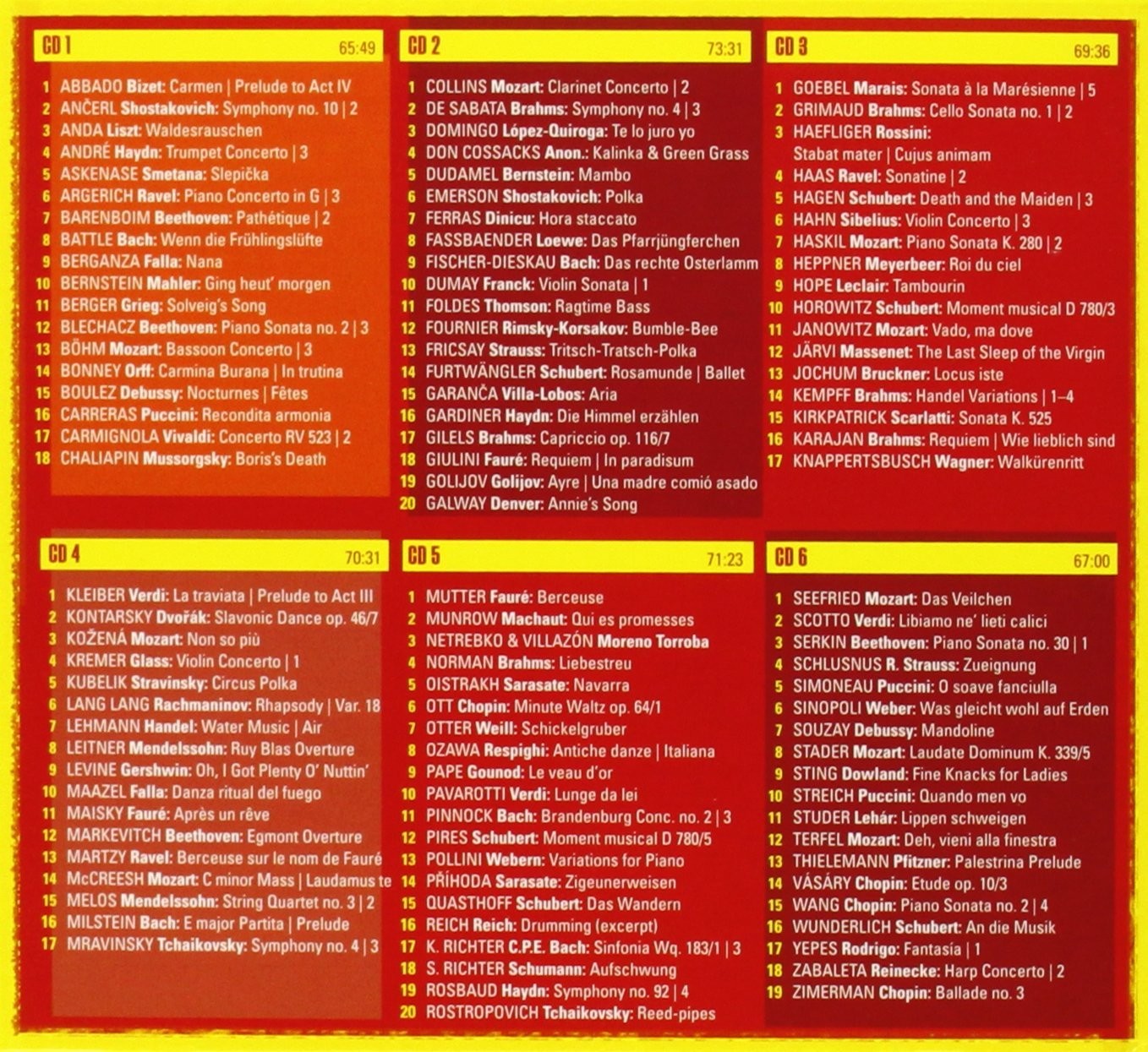 DG111 The Classic Tracks II - Varios  (6cd)