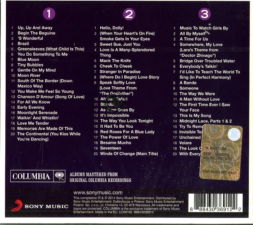 RAY CONNIFF - THE REAL... RAY CONNIFF  (3Cd)