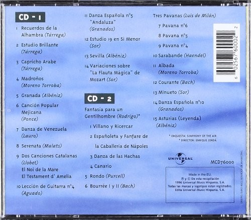 ANDRES SEGOVIA - MAESTRO, MAESTRO (EXITOS)  (2Cd)