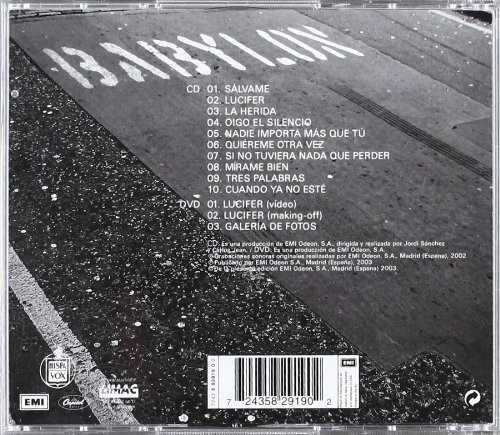 OBK - BABYLON  (cd+dvd)