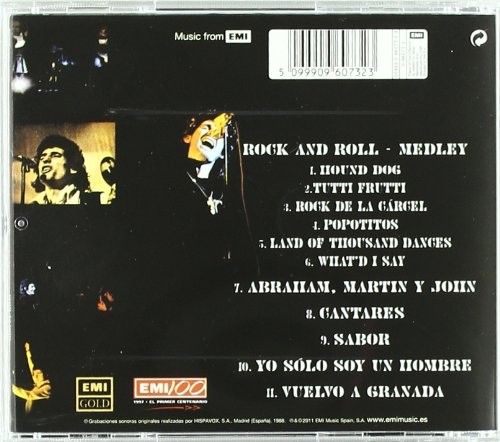 MIGUEL RIOS - CONCIERTO DE ROCK Y AMOR EN DIRECTO  (Cd)