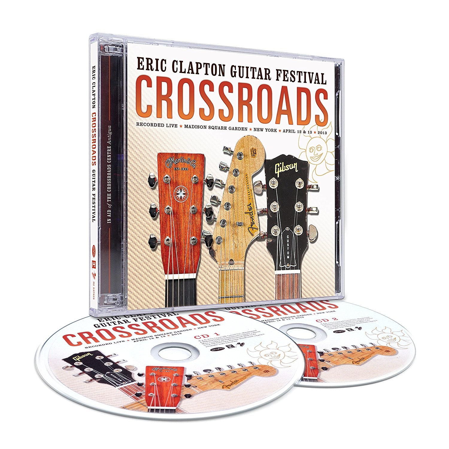 ERIC CLAPTON - CROSSROADS GUITAR FESTIVAL 2013  (2Cd)