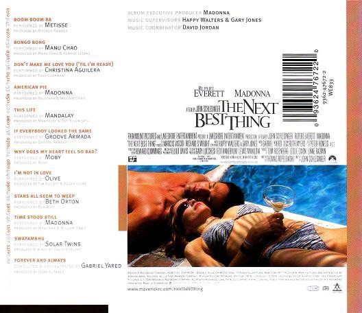 CASI PERFECTO (The Next Thing) - B.S.O.  (Cd)