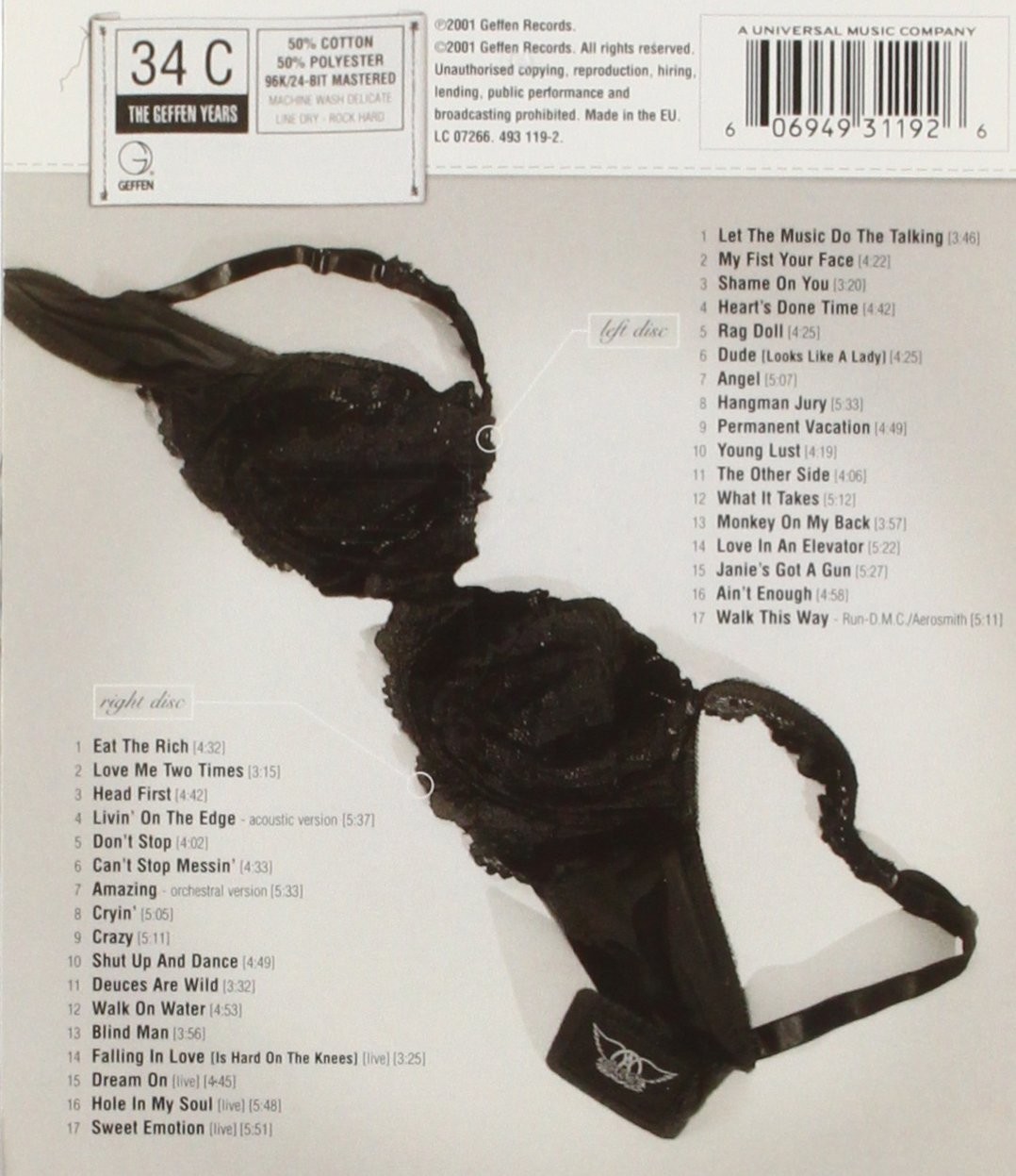 AEROSMITH - YOUNG LUST-ANTHOLOGY  (2Cd)