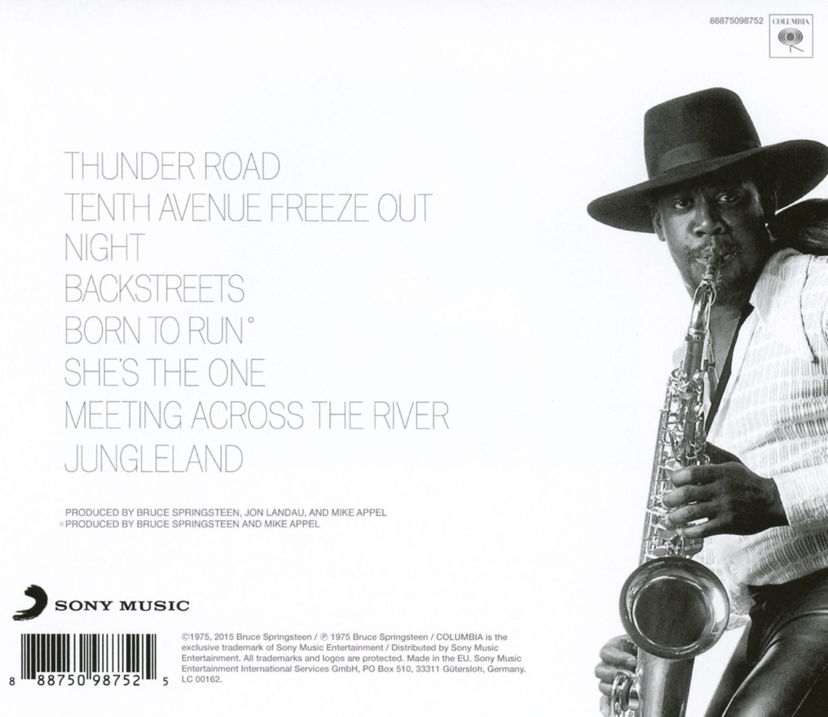 BRUCE SPRINGSTEEN - BORN TO RUN. 2015 REVISED ART & MASTER  (Cd)