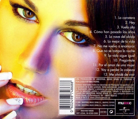 TAMARA - LO MEJOR DE TU VIDA  (Cd)
