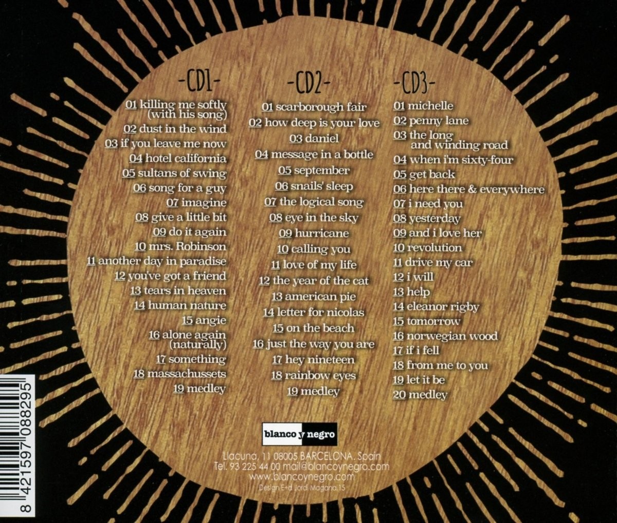 THE BEST OF GUITARRA (REEDICIÓN) - VARIOS  (3Cd)