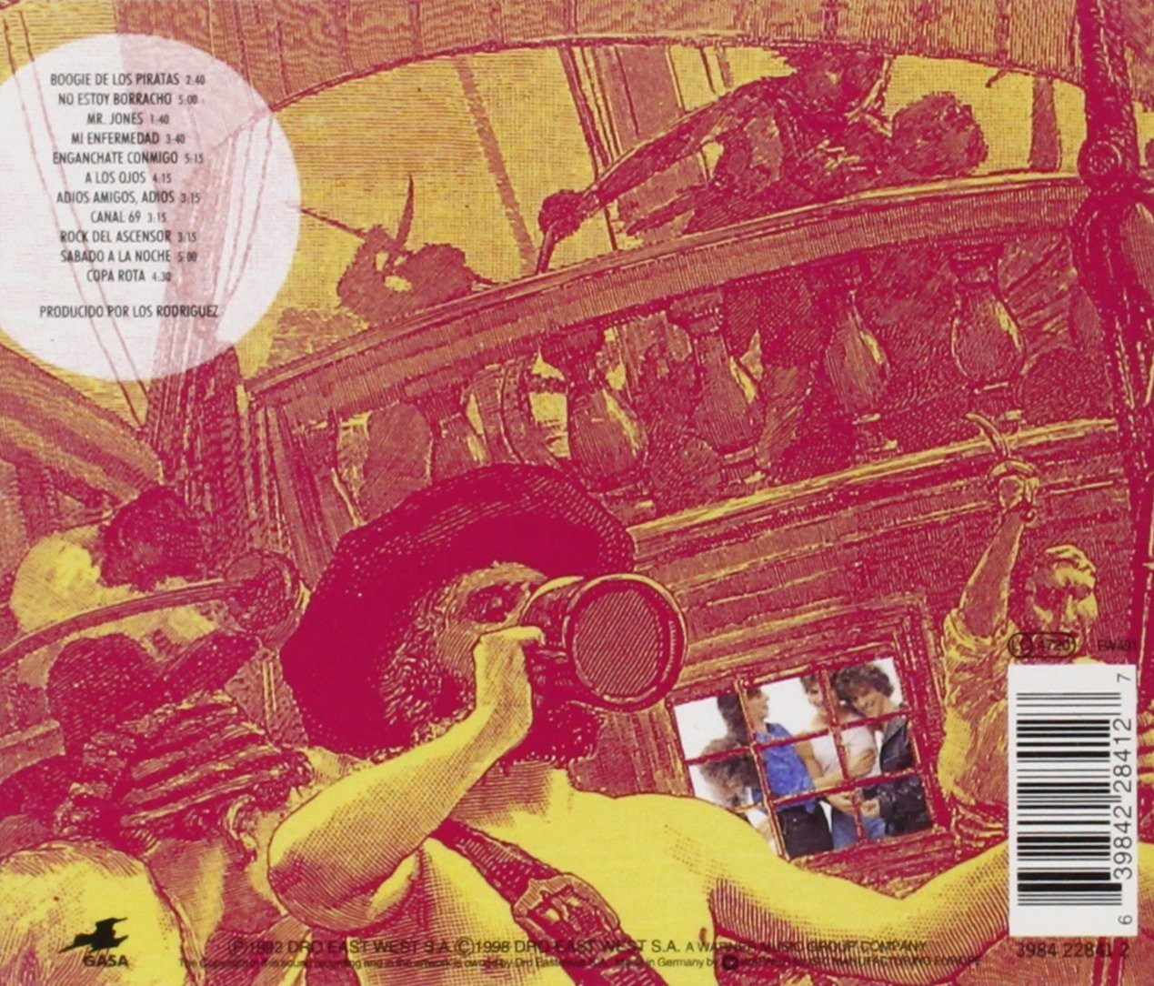 RODRIGUEZ,LOS - DISCO PIRATA  (Cd)