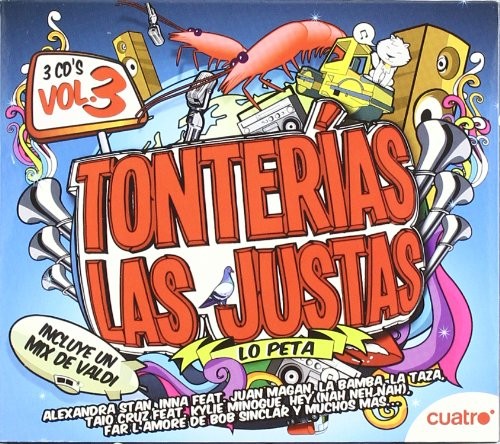 TONTERIAS LAS JUSTAS VOL.3 - VARIOS  (3Cd)