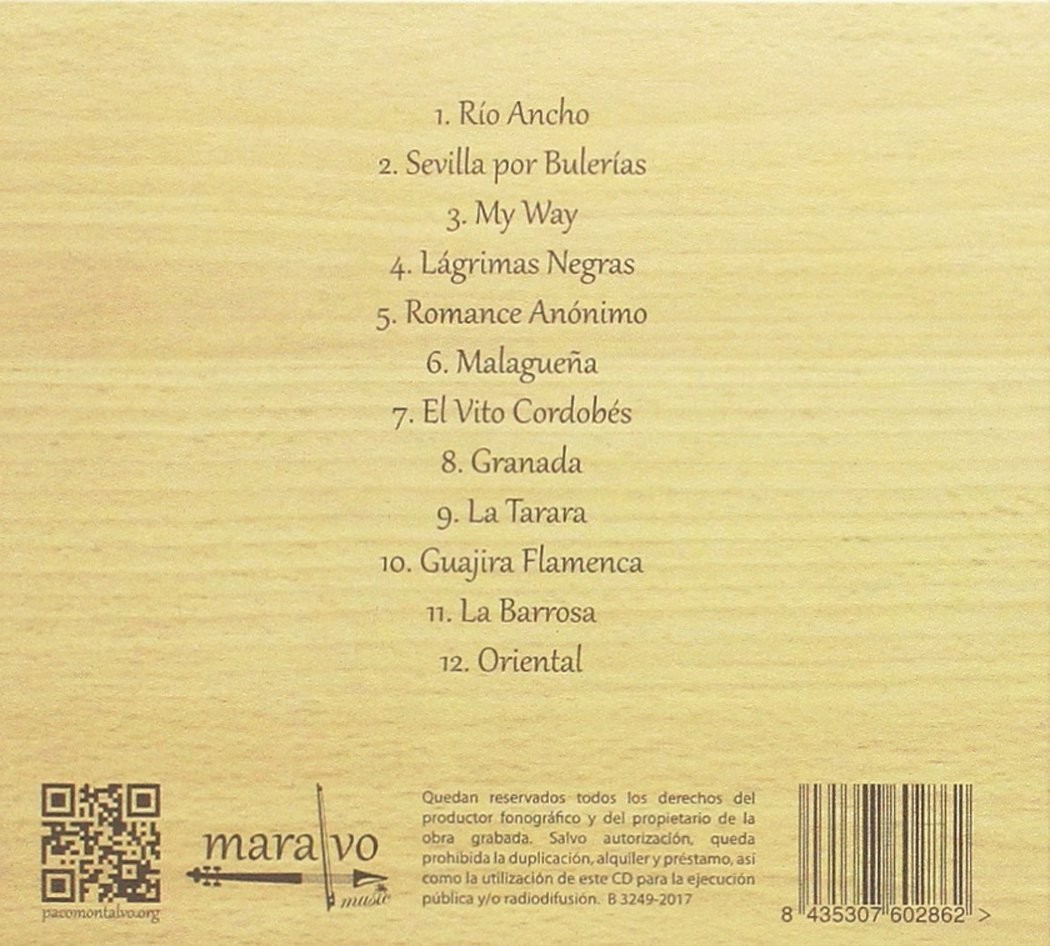PACO MONTALVO - Alma de violin flamenco (digipack)  (Cd)