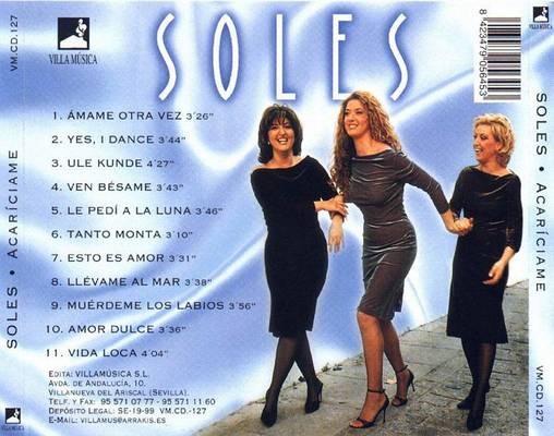 SOLES - ACARICIAME  (Cd)