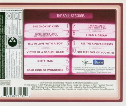 JOSS STONE - The Soul Sessions  (Cd)