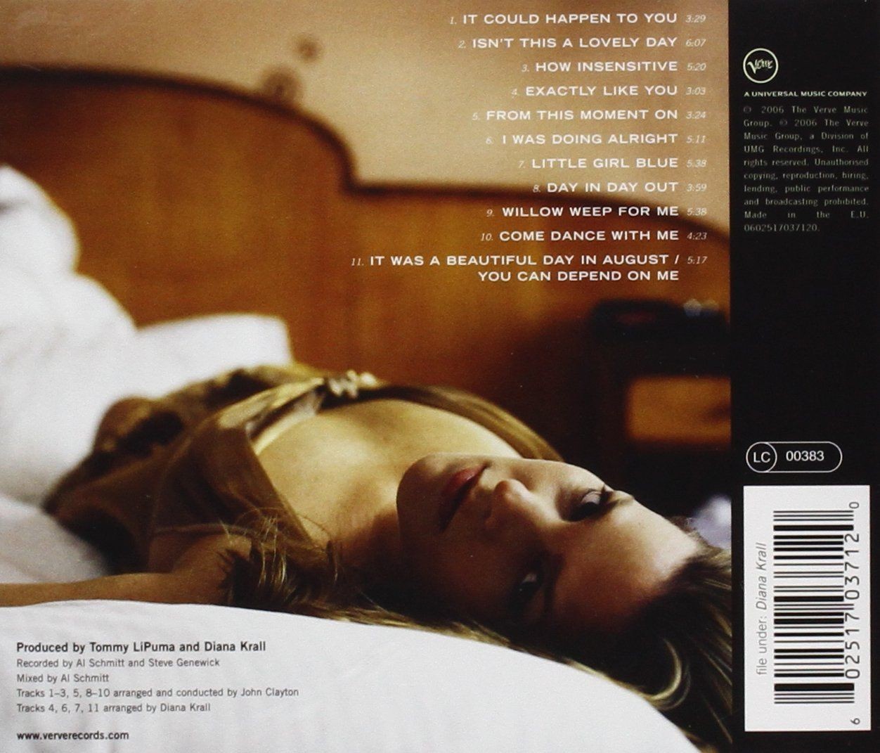DIANA KRALL - FROM THIS MOMENT ON  (Cd)
