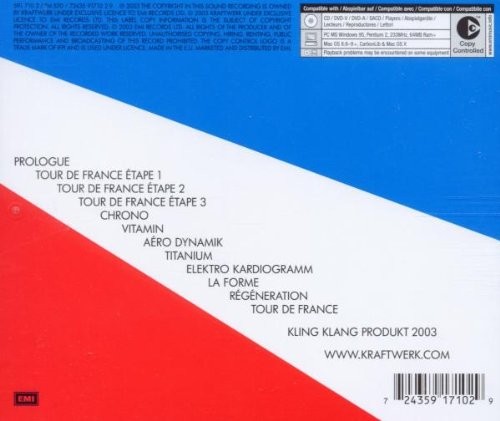 KRAFTWERK - TOUR DE FRANCE SOUNDTRAKS  (Cd)