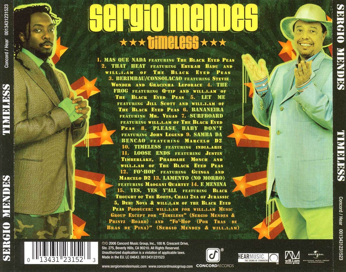 Sergio Mendes - Timeless  (Cd)