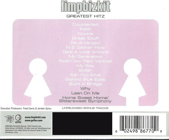 Limp Bizkit - Greatest Hitz  (Cd)