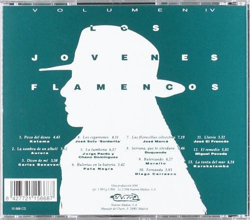 LOS JOVENES FLAMENCOS VOL. IV - VARIOS  (Cd)