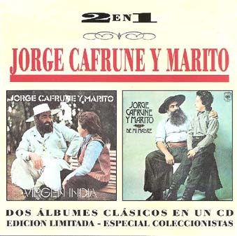 Jorge Cafrune y Marito - Virgen India/De Mi Madre  (Cd)