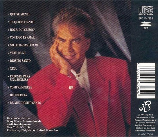 JOSE LUIS RODRIGUEZ "El Puma" - Razones Para Una Sonrisa  (Cd)
