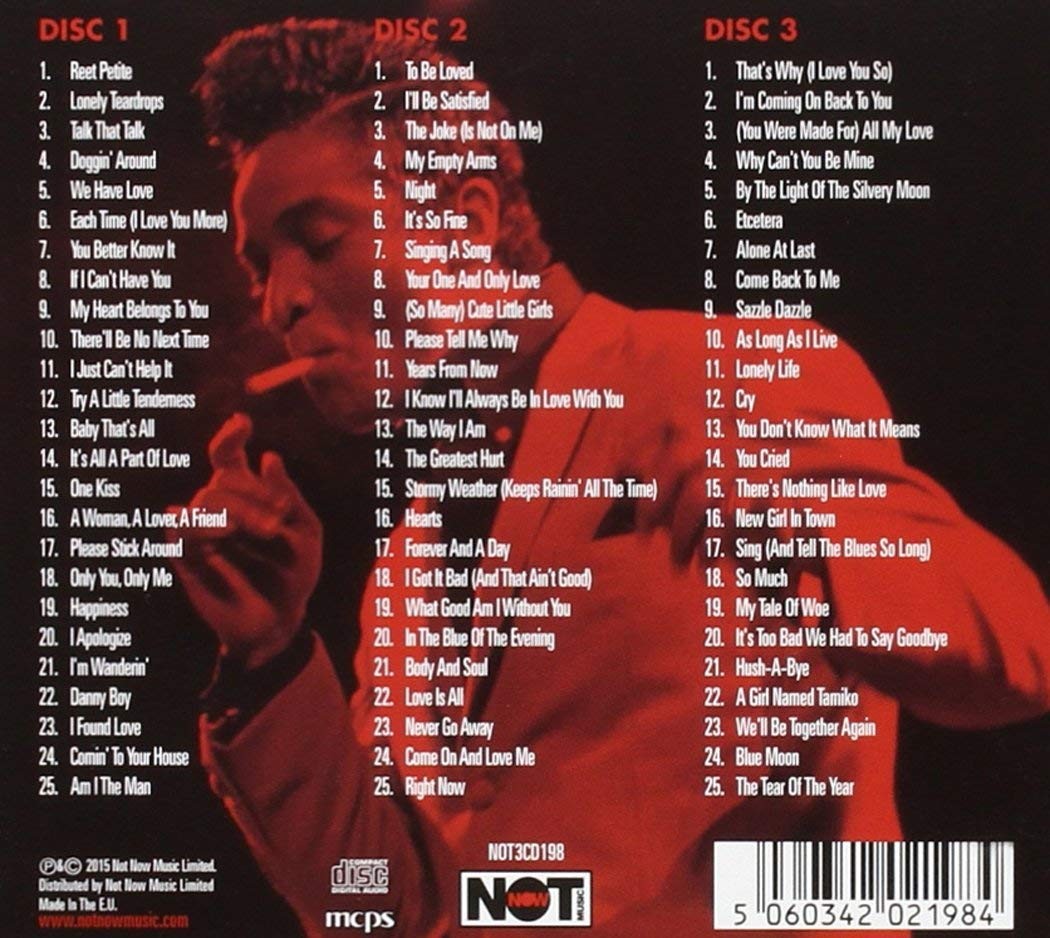 JACKIE WILSON - THE VERY BEST OF  (3Cd)