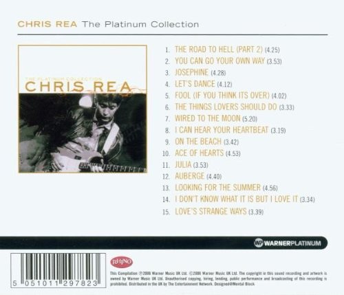 CHRIS REA - THE PLATINUM COLLECTION  (Cd)