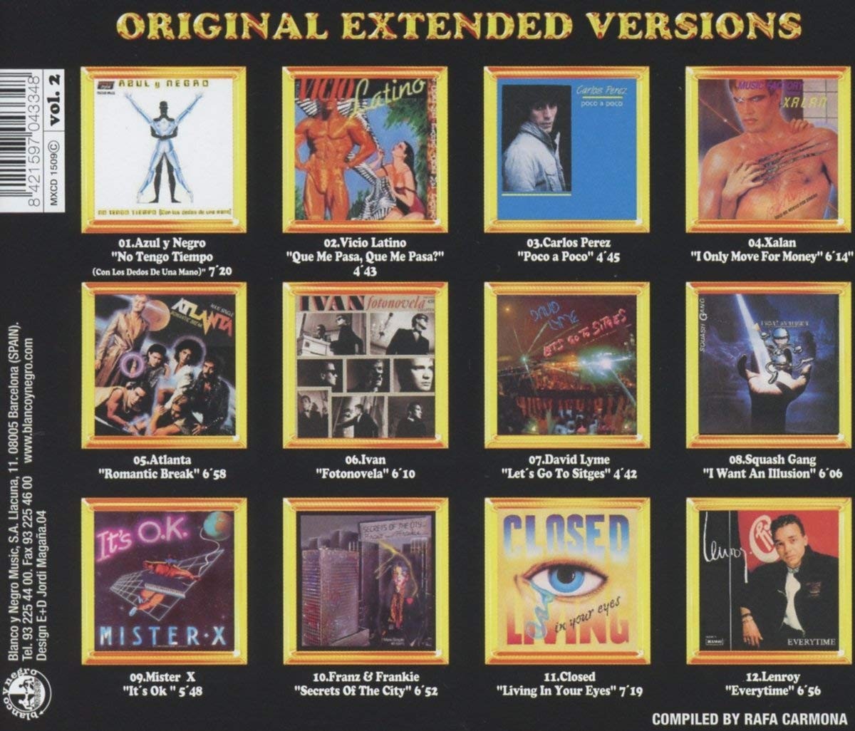 I LOVE DISCO SPAIN Vol 2 - VARIOS   (Cd)