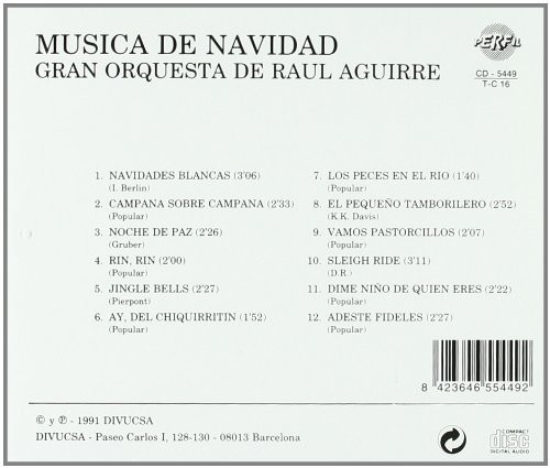 G.ORQ.DE R.AGUIRRE Musica de Navidad  (Cd)