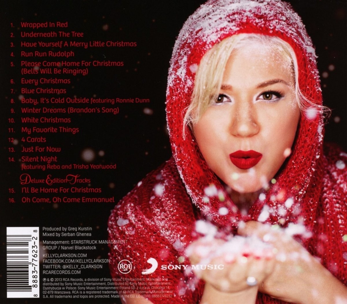 KELLY CLARKSON - WRAPPED IN RED  (Cd)