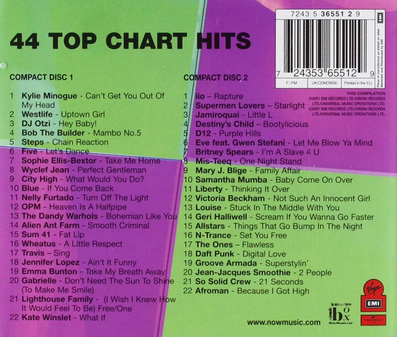 Now That´s What I Call Music Vol.50 - Varios   (2cd)