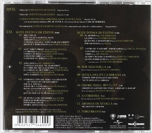 CANTORES DE HISPALIS Y PASCUAL - LA GRAN FIESTA DE LAS SEVILLANAS (CD+DVD)