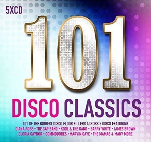 101 DISCO CLASSICS - VARIOS  (5Cd)