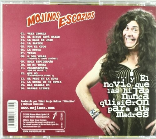 MOJINOS ESCOZIOS - LOS NOVIOS QUE LAS MADRES NUNCA QUISIERO PARA SUS HIJAS  (Cd)