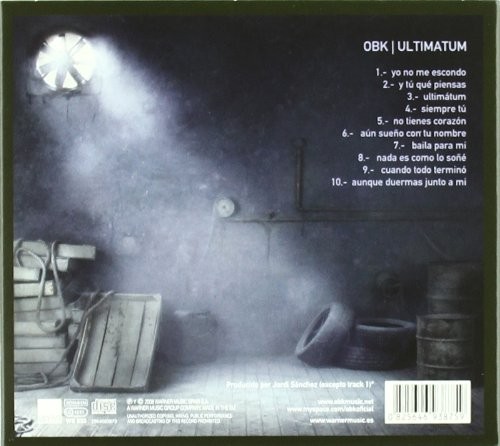 OBK - Ultimatum  (Digipack)  (Cd)