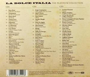 La Dolce Italia-the Platinum Collection - Varios  (3Cd)