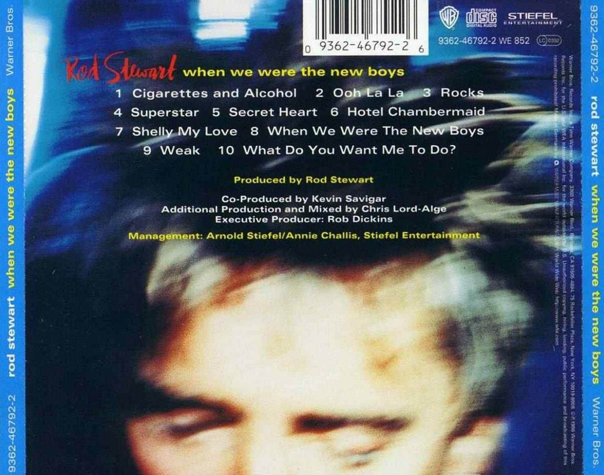 ROD STEWART - WHEN WE WERE THE NEW BOYS  (CD)