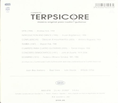 Música Original para Cuatro Guitarras  (Cd)