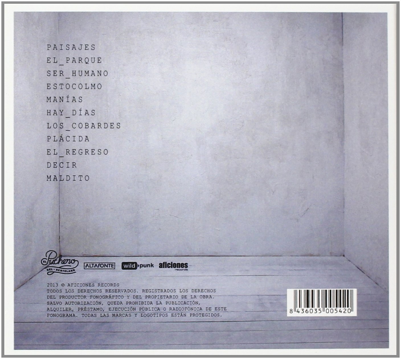 EL PUCHERO DEL HORTELANO - 2013  (Cd)