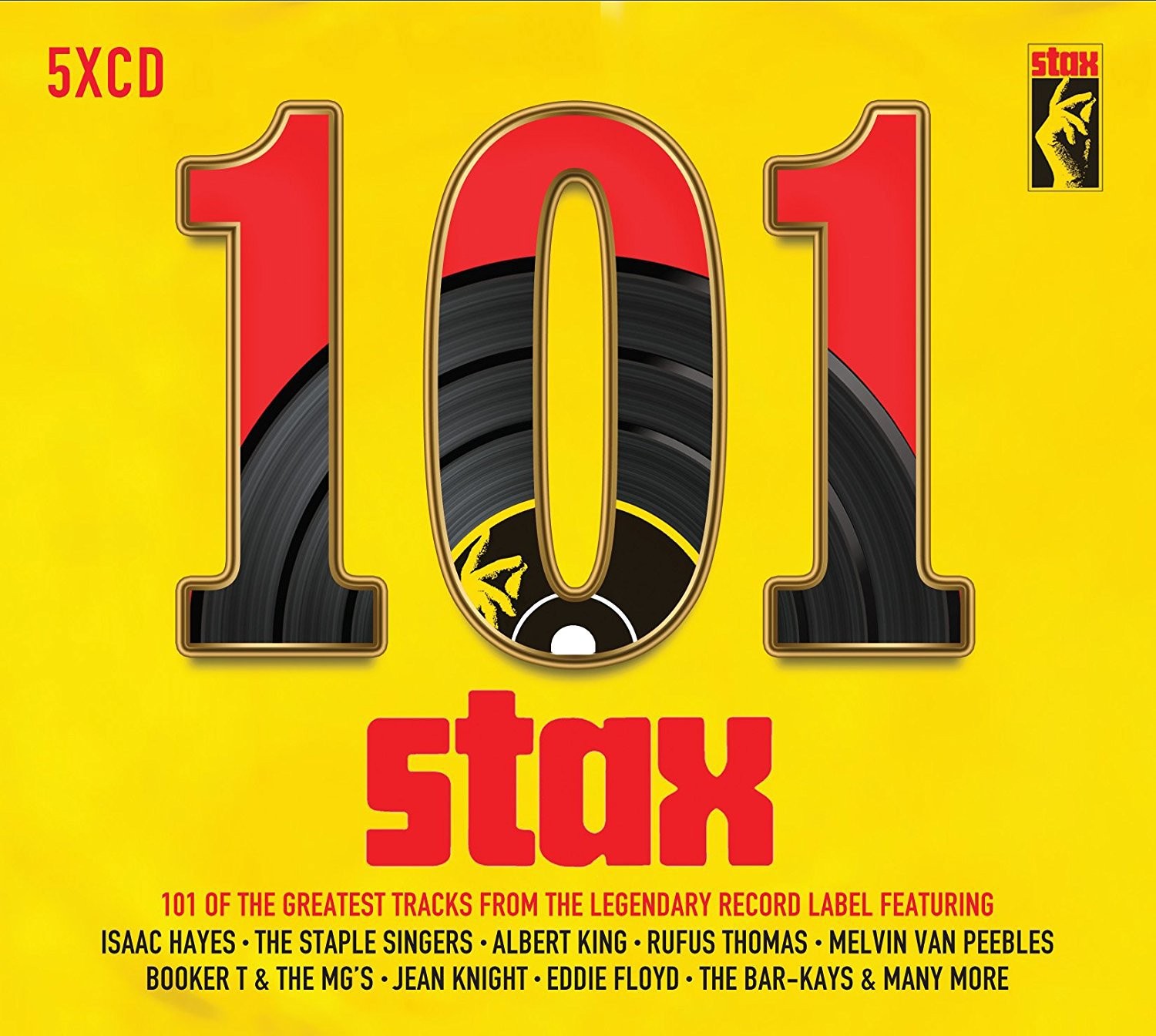 101 STAX RECORDS - VARIOS  (5Cd)