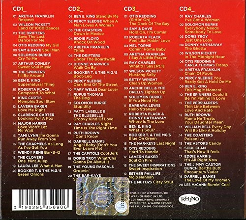 SOUL - VARIOS  (4Cd)