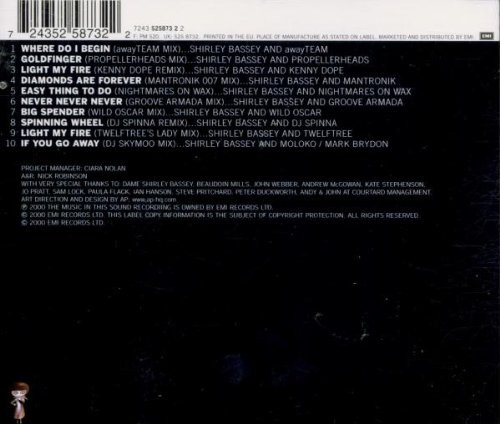 SHIRLEY BASSEY - THE REMIX ALBUM (Diamonds are forever)  (Cd)