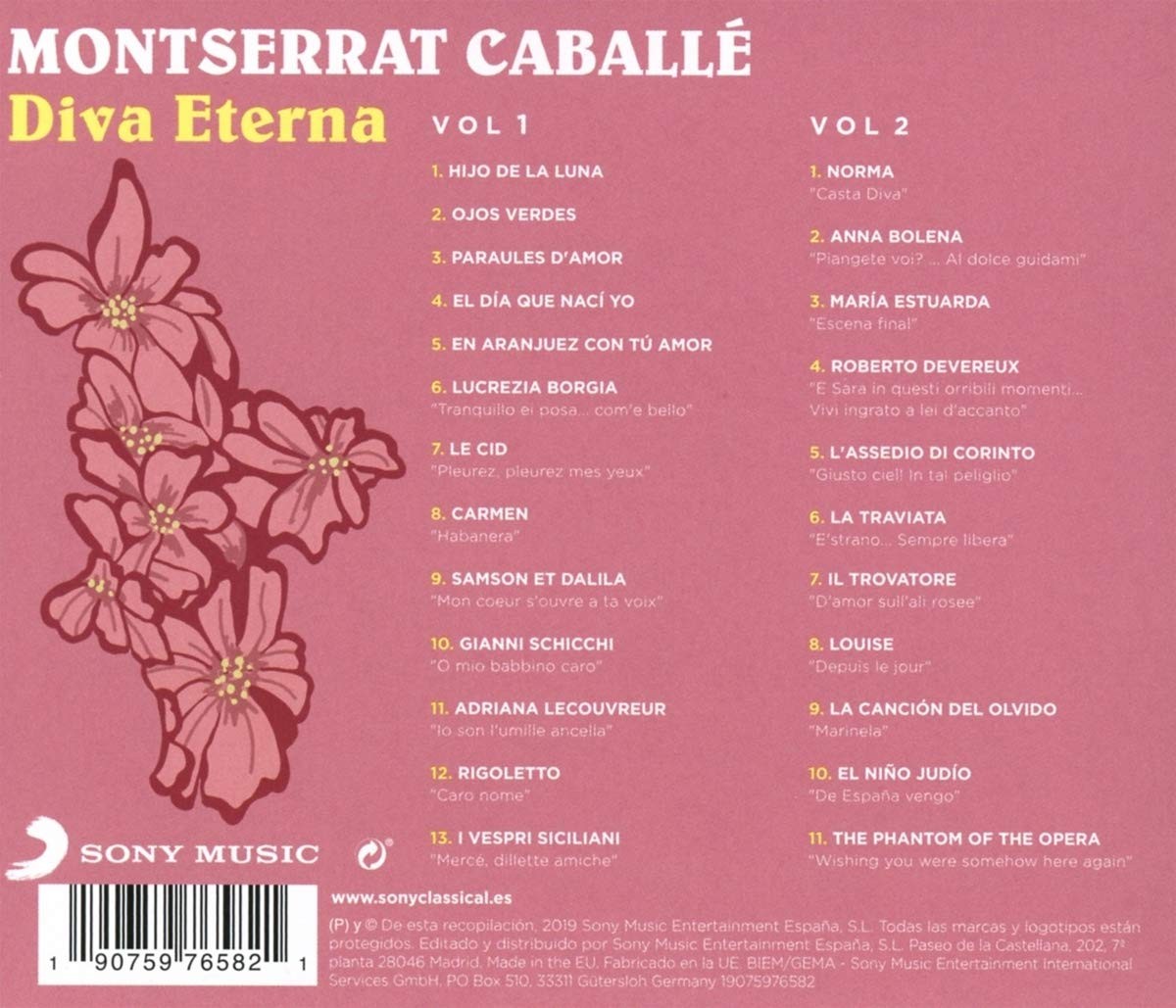 MONTSERRAT CABALLÉ - MONTSERRAT CABALLE, DIVA ETERNA  (2Cd)