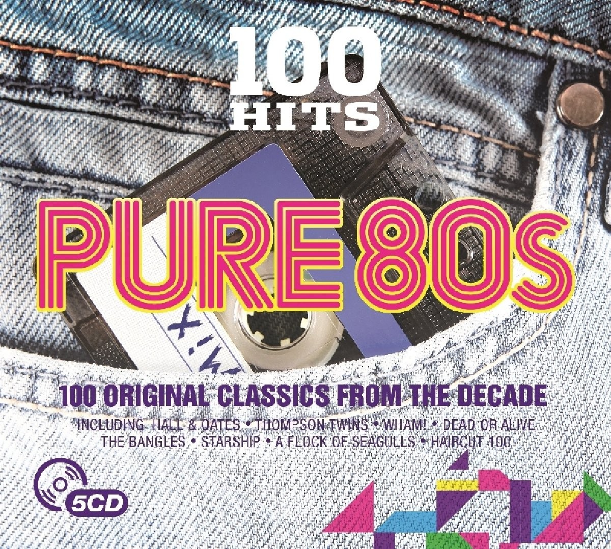 100 HITS-PURE 80S - VARIOS  (5Cd)