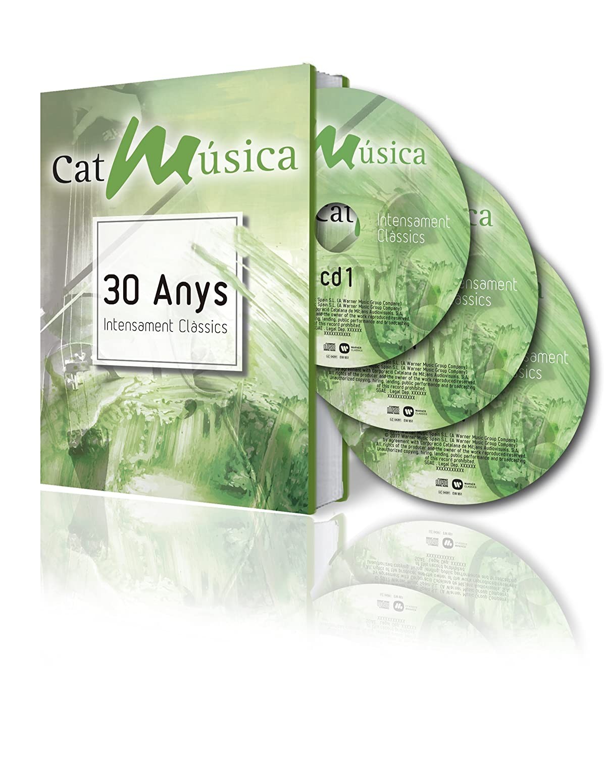 CAT MUSICA 30 ANYS CLÁSSICS - Varios  (3Cd)