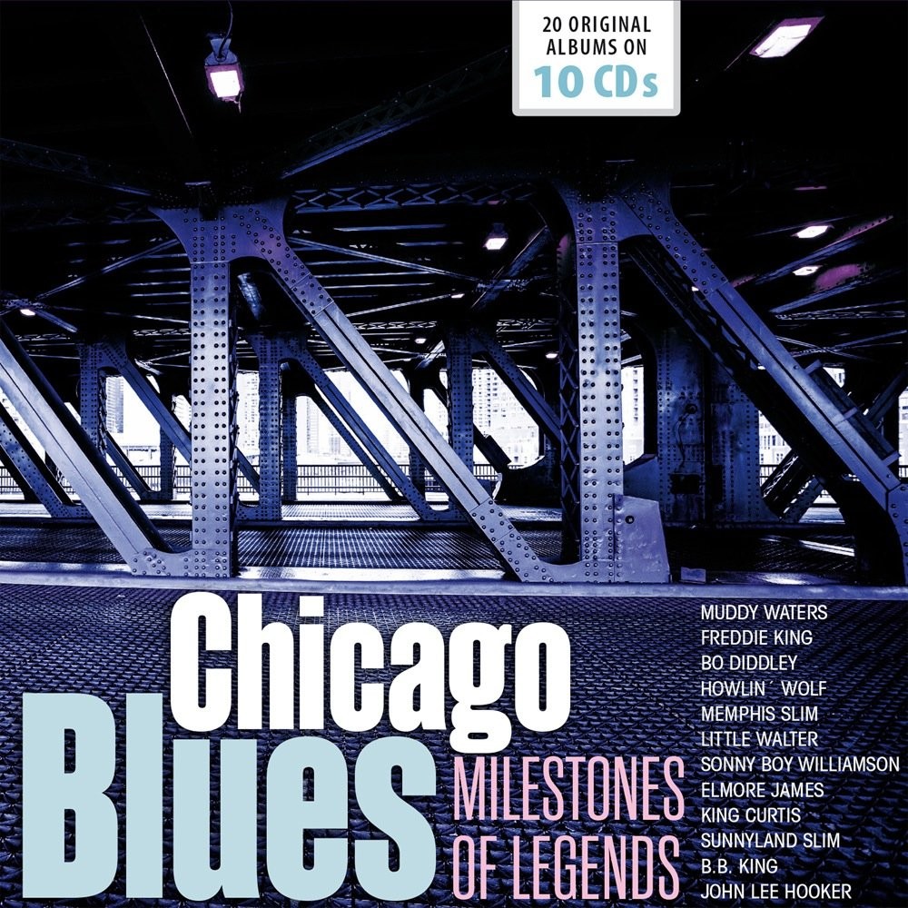 CHICAGO BLUES - MILESTONES OF LEGENDS  (BOX 10 Cds)