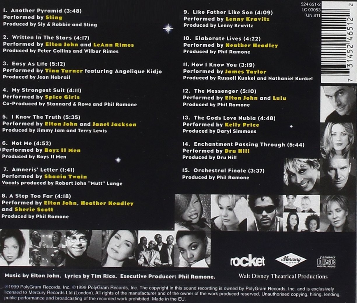 ELTON JOHN AND TIM RICE´S - AIDA  (Cd)