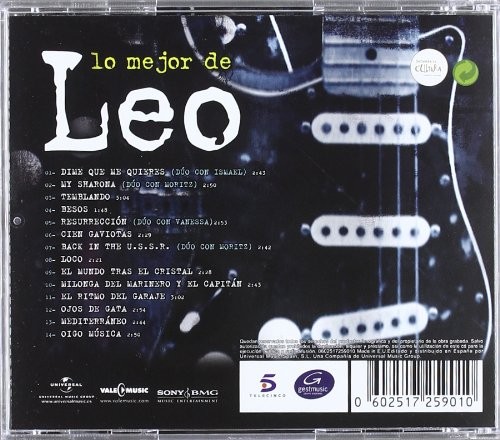 LEO SEGURA OT 2006 - Lo Mejor de Leo  (Cd)