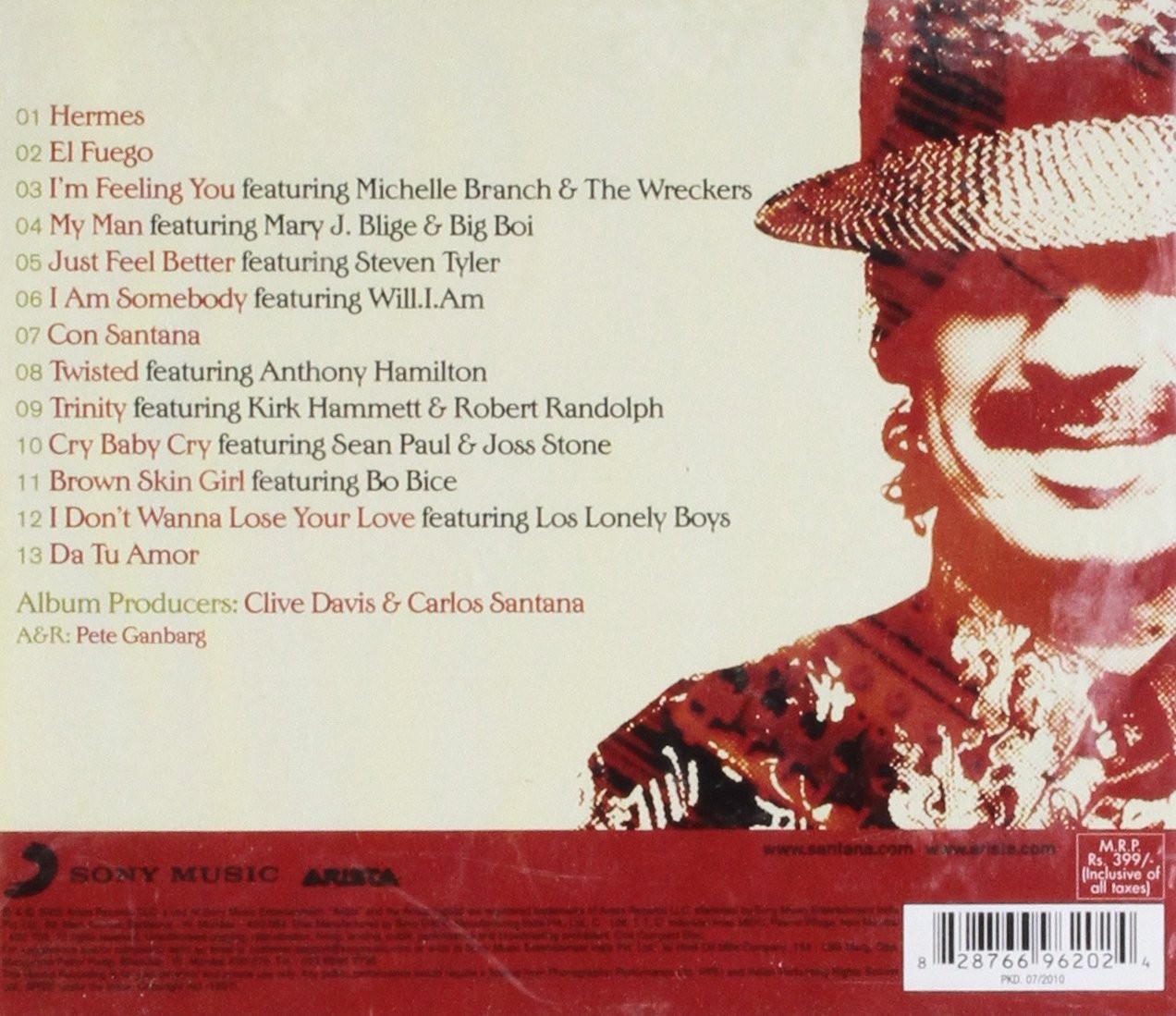 Santana - All That I Am  (Cd)